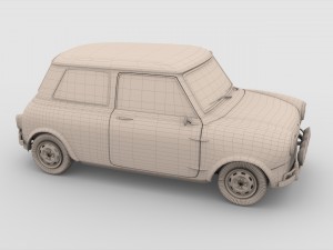 mini cooper rally edition 3D 모델