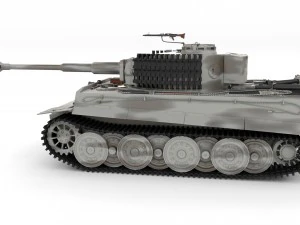panzer tiger tank late 1944 v3 3D Model