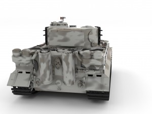 panzer tiger tank late 1944 v3 3D 모델