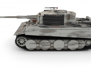panzer tiger tank late 1944 v3 3D 모델