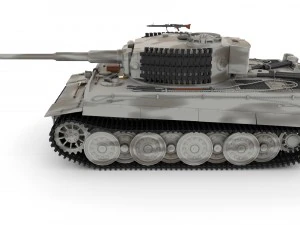 panzer tiger tank late 1944 v3 3D Model