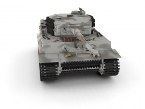 panzer tiger tank late 1944 v3 3D 모델