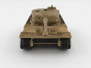 panzer tiger tank early 3D Model