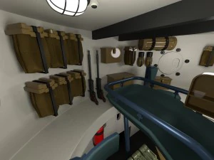 fully built panzer tiger tank early interior and 3D Model