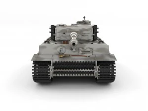 panzer tiger tank late 1944 v3 with interior 3D Model
