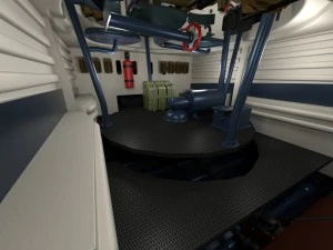 panzer tiger tank late 1944 v3 with interior 3D Model