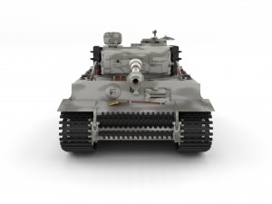 panzer tiger tank late 1944 v3 with interior 3D Model