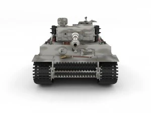 panzer tiger tank late 1944 v3 with interior 3D Model