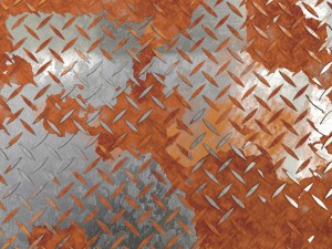 weathered diamond plate 3D मॉडल