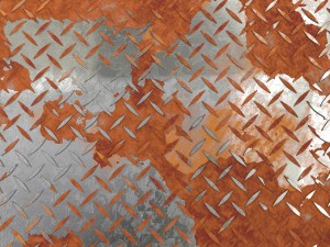 weathered diamond plate 3D मॉडल