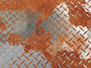 weathered diamond plate 3D Model