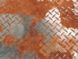 weathered diamond plate 3D मॉडल
