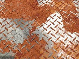 weathered diamond plate 3D Model