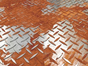 weathered diamond plate 3D मॉडल