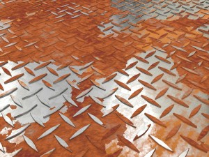 weathered diamond plate 3D मॉडल