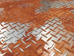 weathered diamond plate 3D मॉडल