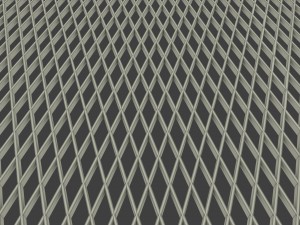 open lattice plate 3D Model