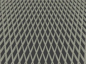 open lattice plate 3D Model