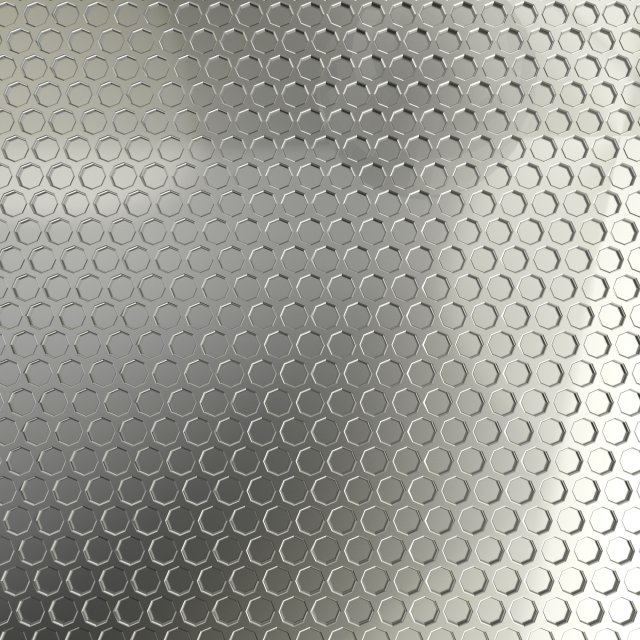honeycomb plate 3D Модель .c4d .max .obj .3ds .fbx .stl .blend 