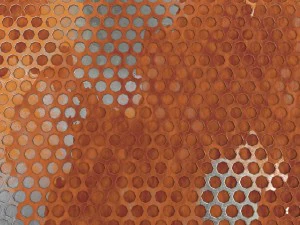 weathered honeycomb plate 3D Model