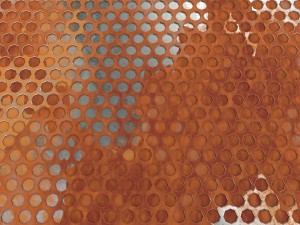 weathered honeycomb plate 3D Model