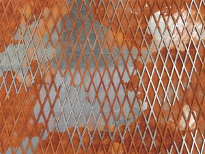 weathered lattice plate 3D Модель