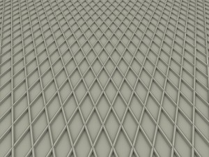 weathered lattice plate 3D Модель