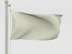 animated german flag 3D Модель