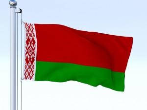 animated belarus flag 3D मॉडल