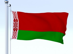 animated belarus flag 3D मॉडल