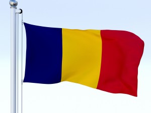 animated chad flag 3D Model