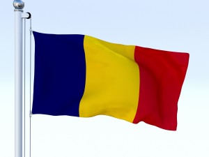 animated chad flag 3D Model