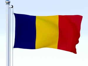 animated chad flag 3D Model