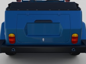 vw 181 thing with interior 3D 模型
