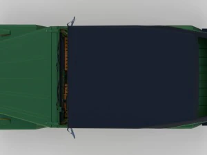 vw type 181 with interior top up 3D Model