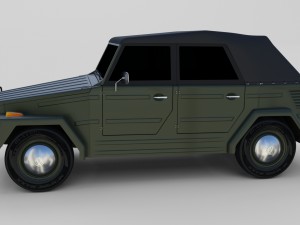 vw type 181 3Dモデル