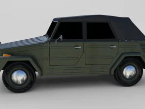 vw type 181 3D Model