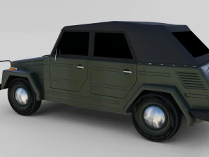 vw type 181 3D Model