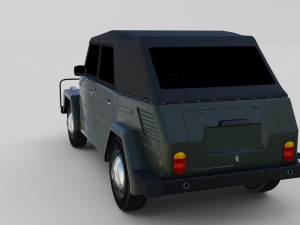 vw type 181 3Dモデル