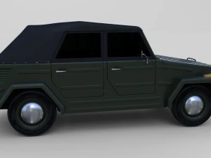 vw type 181 3D Model