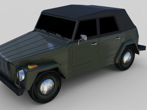 vw type 181 3Dモデル