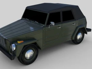 vw type 181 3D Model