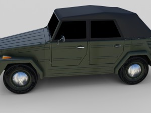 vw type 181 3Dモデル