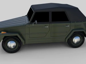 vw type 181 3D Model