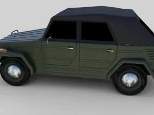 vw type 181 3D Model