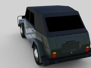 vw type 181 3D Model