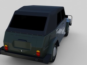 vw type 181 3Dモデル