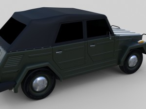 vw type 181 3Dモデル
