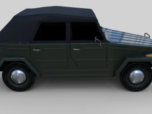 vw type 181 3D Model