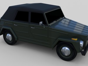 vw type 181 3Dモデル